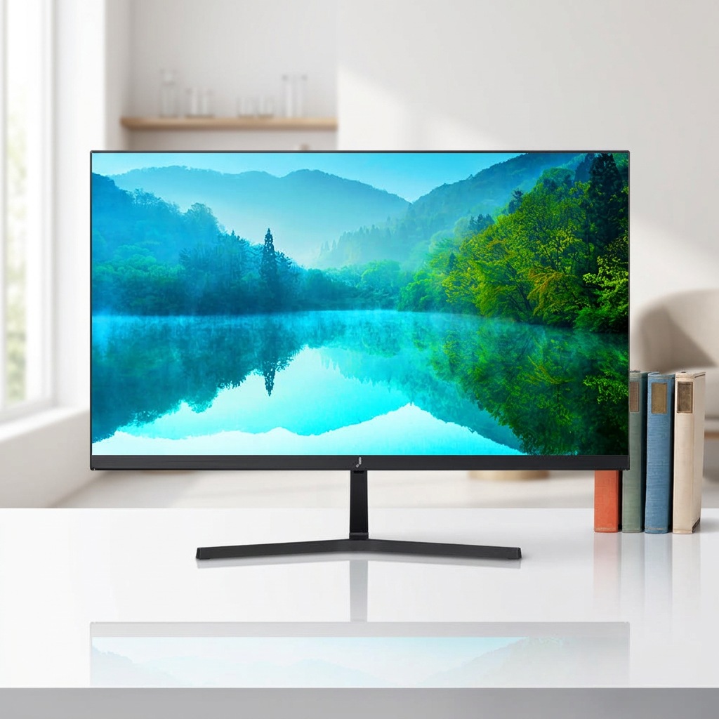 J27 27″ monitor, in-room view